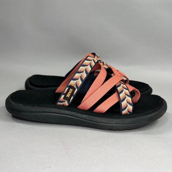 Teva Women's Size 6 Strappy Flip Flop Sandals - Picture 1 of 12